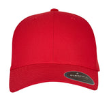 Flexfit cap 6100NU rood voorkant