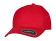 Flexfit cap 6100NU rood voorkant