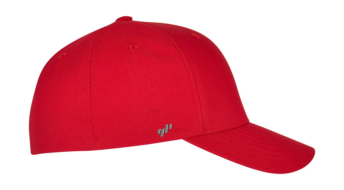 Flexfit cap 6100NU rood rechterzijkant