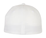 Flexfit cap 6100NU wit achterkant