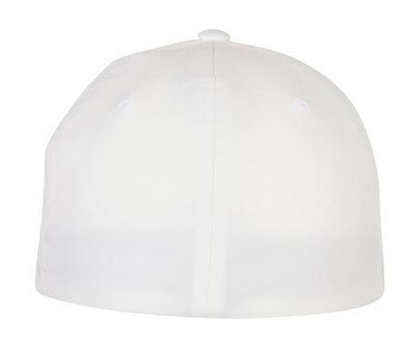 Flexfit cap 6100NU wit achterkant