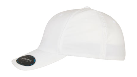 Flexfit cap 6100NU wit linkerzijkant