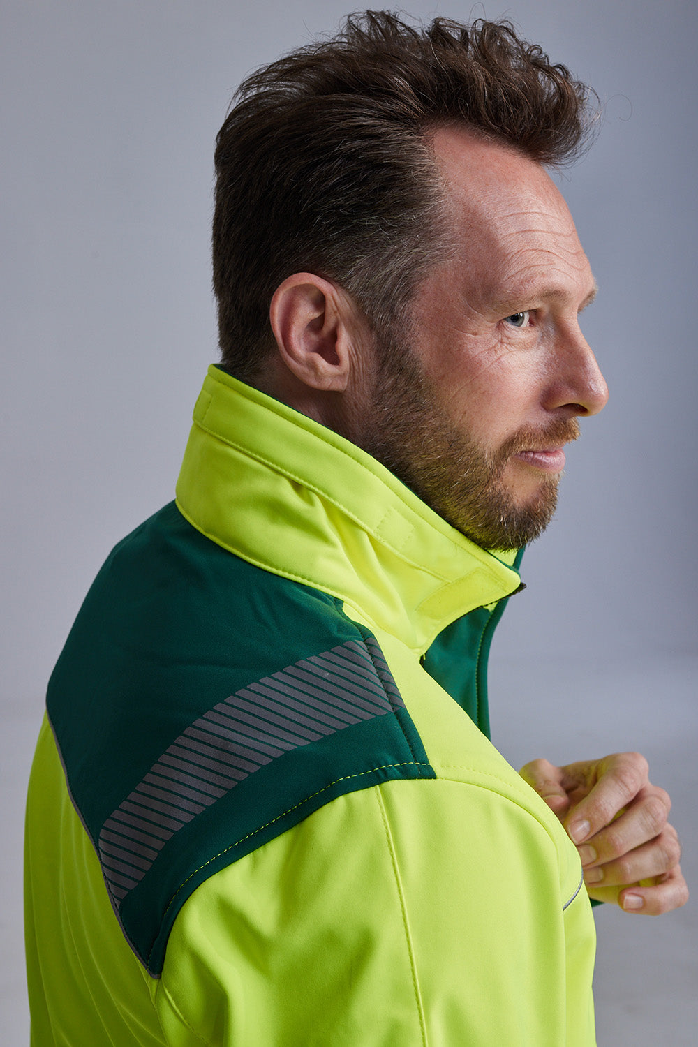 High-Visibility Softshell Jas 77007