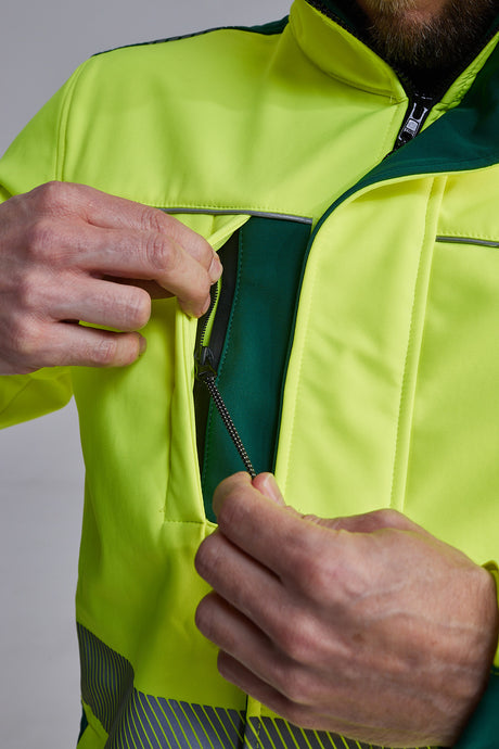 High-Visibility Softshell Jas 77007