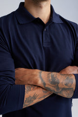 Powell Poloshirt met Lange Mouwen