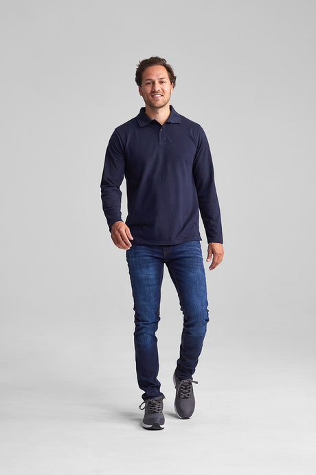Powell Poloshirt met Lange Mouwen
