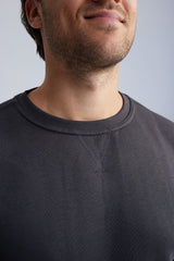Spur Crew Neck LSF Fleece Sweater met Ronde Hals