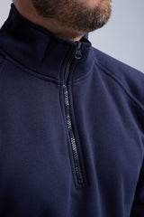 Stanton Sweater met Ritskraag