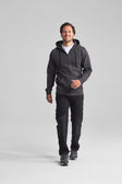 Sweeny Hooded Sweater met Rits
