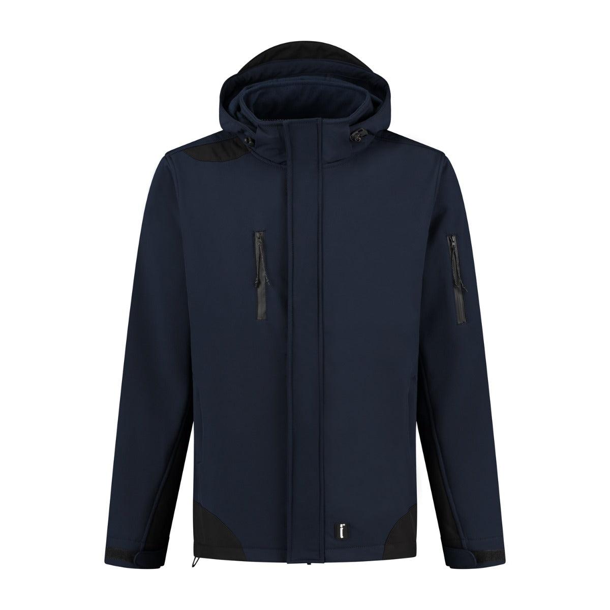 Jayton Luxe Softshell Werkjas met Afritsbare Capuchon