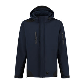 Jayton Luxe Softshell Werkjas met Afritsbare Capuchon