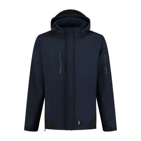 Jayton Luxe Softshell Werkjas met Afritsbare Capuchon