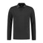 Poloshirt lange mouwen Powell - Grijs