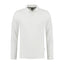 Poloshirt lange mouwen Powell - Wit