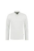 Poloshirt lange mouwen Powell - Wit