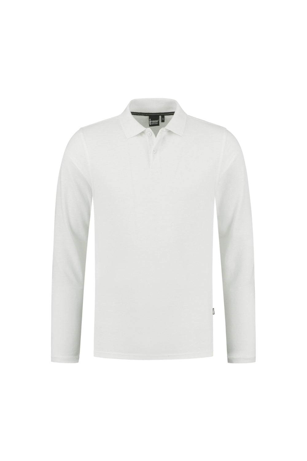 Poloshirt lange mouwen Powell - Wit