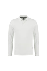Poloshirt lange mouwen Powell - Wit