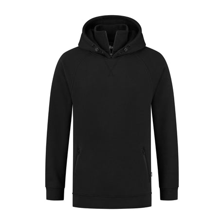 Sherman Raglan Hoodie met Ritskraag