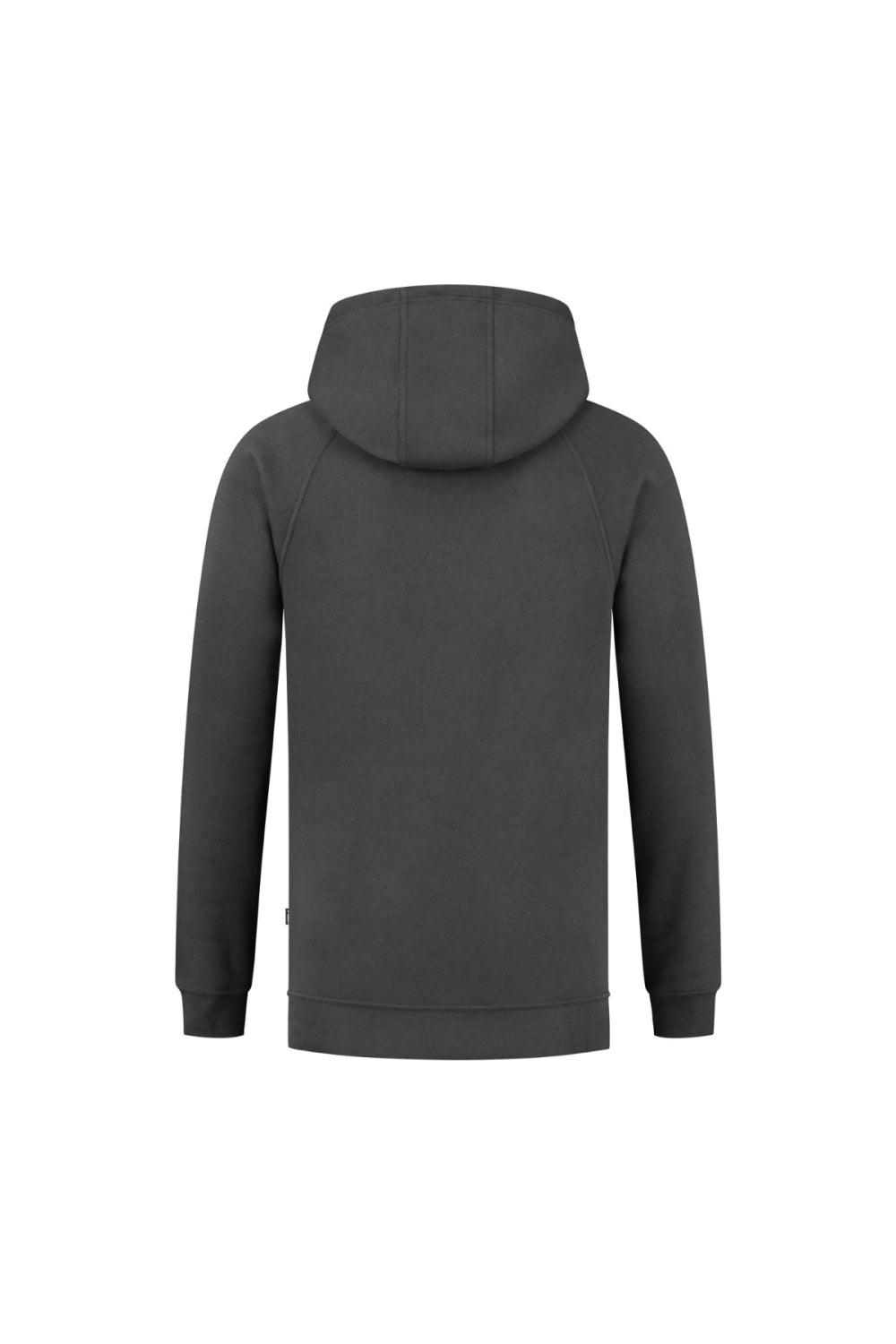 Raglan hoodie met ritskraag Sherman - Grijs