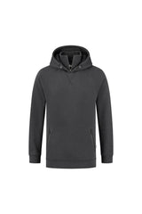 Raglan hoodie met ritskraag Sherman - Grijs