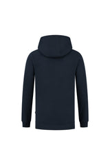Raglan hoodie met ritskraag Sherman - Donkerblauw