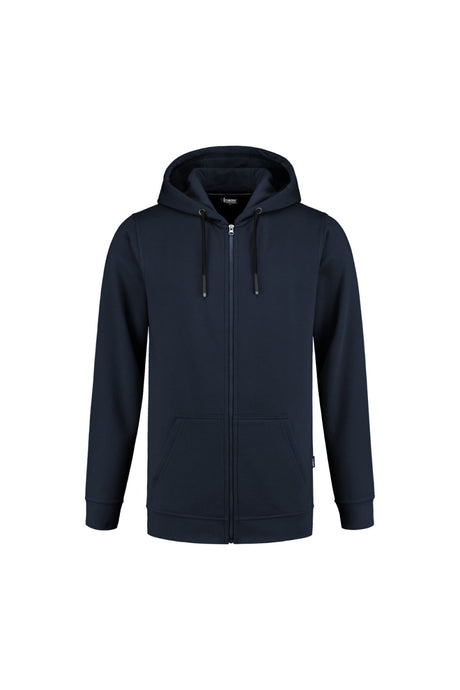 Hooded sweater met rits Sweeny - Donkerblauw