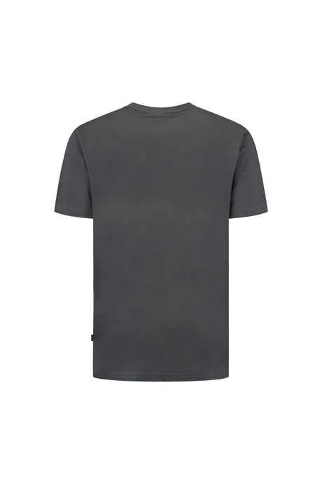 Piqué t-shirt korte mouwen Tyler - Grijs