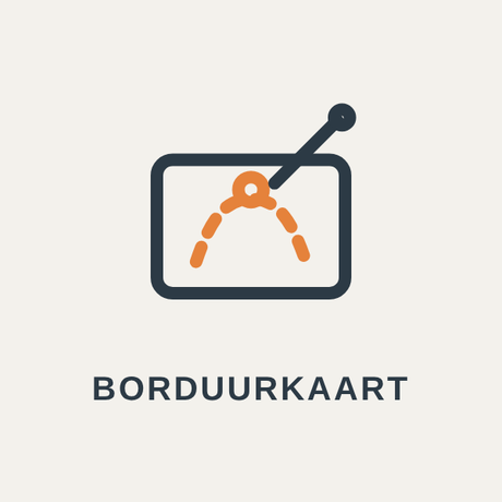 Personalisatie: borduurkaart (eenmalig)