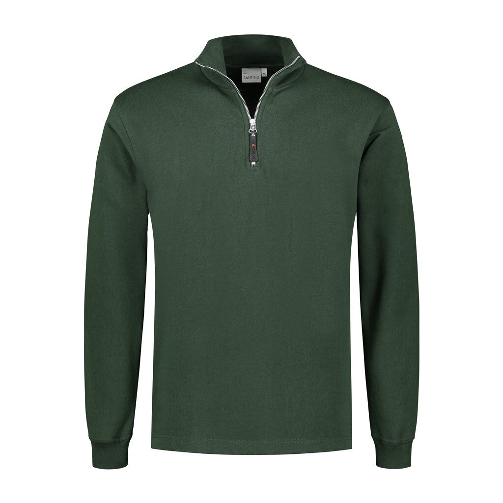 Santino Santino Zipsweater Alex Dark Slate Gray Zipsweater Dark Green / S, M, L, XL, XXL, 3XL, 4XL, 5XL, 6XL