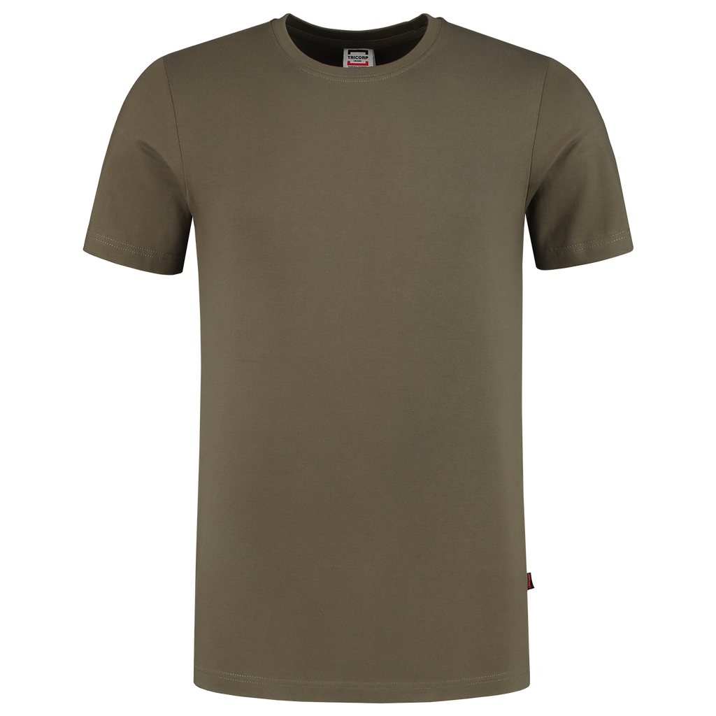 Tricorp T-shirt Fitted 101004 Dark Olive Green T-shirts Army / XS,Army / S,Army / M,Army / L,Army / XL,Army / XXL,Black / XS,Black / S,Black / M,Black / L,Black / XL,Black / XXL,Bottlegreen / XS,Bottlegreen / S,Bottlegreen / M,Bottlegreen / L,Bottlegreen / XL,Bottlegreen / XXL,Darkgrey / XS,Darkgrey / S,Darkgrey / M,Darkgrey / L,Darkgrey / XL,Darkgrey / XXL,Greymel / XS,Greymel / S,Greymel / M,Greymel / L,Greymel / XL,Greymel / XXL,Ink / XS,Ink / S,Ink / M,Ink / L,Ink / XL,Ink / XXL,Lime / XS,Lime / S,Lime 