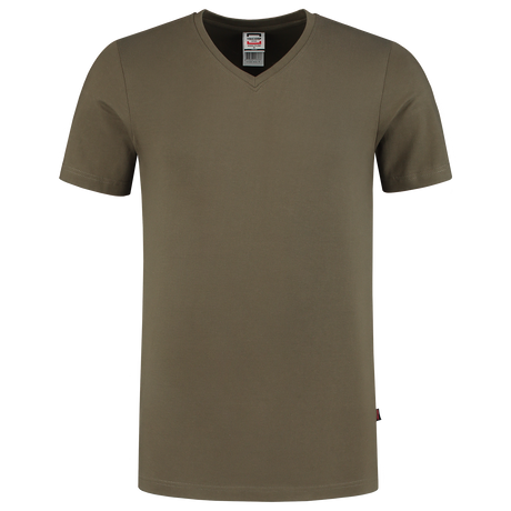Tricorp T-shirt V Hals Fitted 101005 Dark Olive Green T-shirts Army / XS,Army / S,Army / M,Army / L,Army / XL,Army / XXL,Black / XS,Black / S,Black / M,Black / L,Black / XL,Black / XXL,Bottlegreen / XS,Bottlegreen / S,Bottlegreen / M,Bottlegreen / L,Bottlegreen / XL,Bottlegreen / XXL,Darkgrey / XS,Darkgrey / S,Darkgrey / M,Darkgrey / L,Darkgrey / XL,Darkgrey / XXL,Greymel / XS,Greymel / S,Greymel / M,Greymel / L,Greymel / XL,Greymel / XXL,Ink / XS,Ink / S,Ink / M,Ink / L,Ink / XL,Ink / XXL,Lime / XS,Lime / 