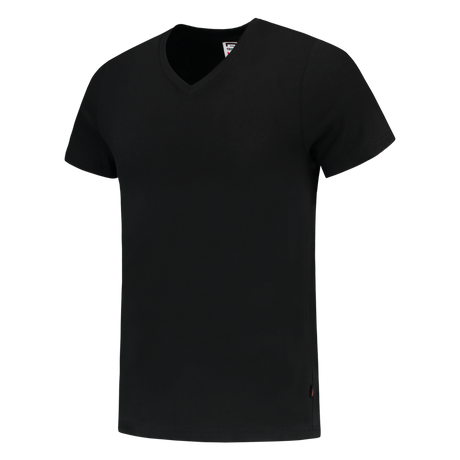 Tricorp T-shirt V Hals Fitted 101005 Black T-shirts Black / L,Black / M,Black / S,Black / XL,Black / XS,Black / XXL
