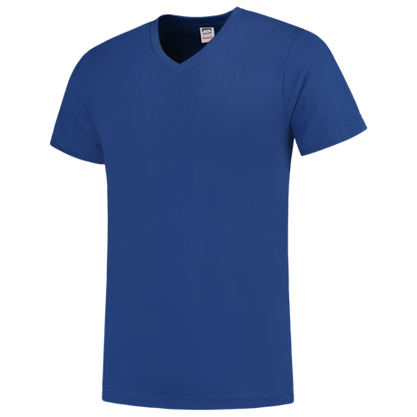 Tricorp T-shirt V Hals Fitted 101005 Dark Slate Blue T-shirts Royalblue / L,Royalblue / M,Royalblue / S,Royalblue / XL,Royalblue / XS,Royalblue / XXL