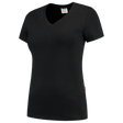 Tricorp T-shirt V Hals Fitted Dames 101008 Black T-shirts Black / L,Black / M,Black / S,Black / XL,Black / XS,Black / XXL