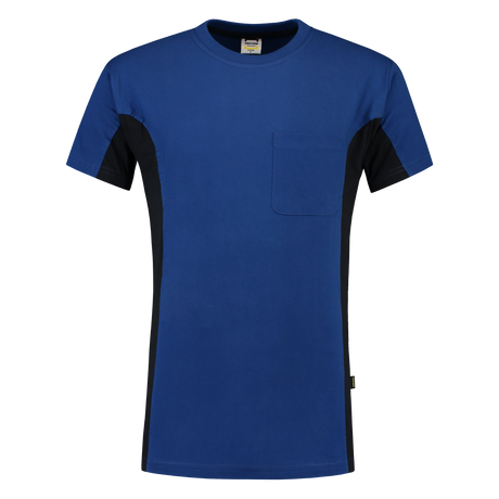 Tricorp T-shirt Bicolor Borstzak 102002 Midnight Blue T-shirts RoyalblueNavy / 3XL,RoyalblueNavy / L,RoyalblueNavy / M,RoyalblueNavy / S,RoyalblueNavy / XL,RoyalblueNavy / XS,RoyalblueNavy / XXL