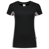 Tricorp T-shirt Bicolor Dames 102003 Black T-shirts BlackGrey / 3XL,BlackGrey / L,BlackGrey / M,BlackGrey / S,BlackGrey / XL,BlackGrey / XS,BlackGrey / XXL