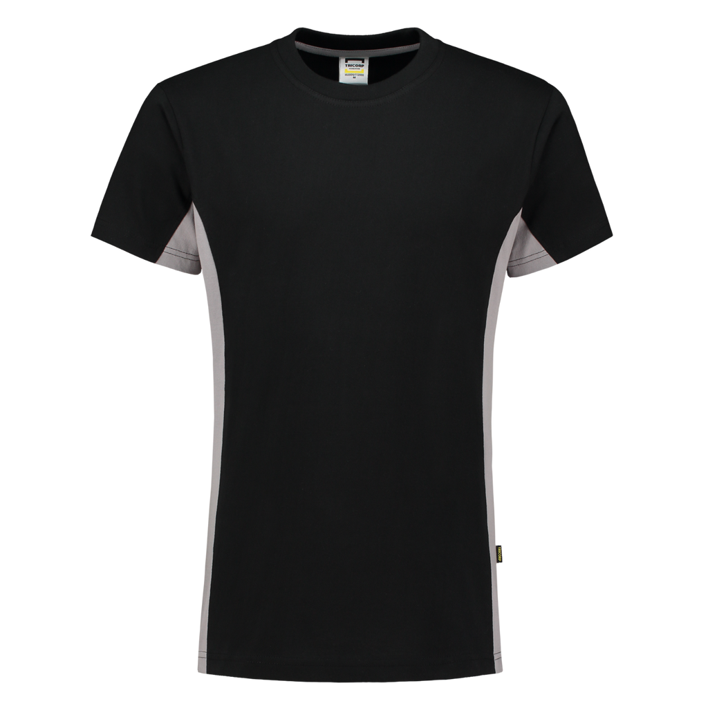 Tricorp T-shirt Bicolor 102004 Black T-shirts BlackGrey / 3XL,BlackGrey / L,BlackGrey / M,BlackGrey / S,BlackGrey / XL,BlackGrey / XS,BlackGrey / XXL