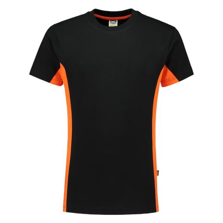 Tricorp T-shirt Bicolor 102004 Black T-shirts BlackOrange / 3XL,BlackOrange / L,BlackOrange / M,BlackOrange / S,BlackOrange / XL,BlackOrange / XS,BlackOrange / XXL