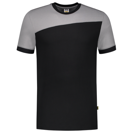 Tricorp T-shirt Bicolor Naden 202006 Black T-shirts BlackGrey / 3XL,BlackGrey / L,BlackGrey / M,BlackGrey / S,BlackGrey / XL,BlackGrey / XS,BlackGrey / XXL