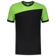 Tricorp T-shirt Bicolor Naden 202006 Yellow Green T-shirts BlackLime / 3XL,BlackLime / L,BlackLime / M,BlackLime / S,BlackLime / XL,BlackLime / XS,BlackLime / XXL