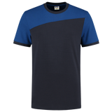 Tricorp T-shirt Bicolor Naden 202006 Dark Slate Gray T-shirts NavyRoyalblue / 3XL,NavyRoyalblue / L,NavyRoyalblue / M,NavyRoyalblue / S,NavyRoyalblue / XL,NavyRoyalblue / XS,NavyRoyalblue / XXL