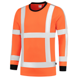 Tricorp T-shirt RWS Birdseye Lange Mouw 103002 Tomato T-shirts Fluororange / 3XL,Fluororange / 4XL,Fluororange / XS,Fluororange / S,Fluororange / M,Fluororange / L,Fluororange / XL,Fluororange / 2XL