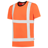 Tricorp T-shirt RWS Birdseye 203005 Coral T-shirts Fluororange / 3XL,Fluororange / 4XL,Fluororange / XS,Fluororange / S,Fluororange / M,Fluororange / L,Fluororange / XL,Fluororange / 2XL