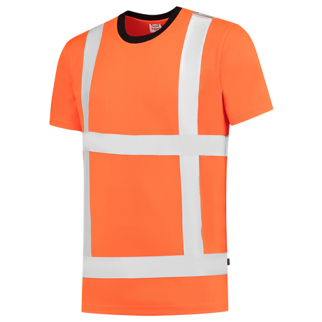 Tricorp T-shirt RWS Birdseye 203005 Coral T-shirts Fluororange / 3XL,Fluororange / 4XL,Fluororange / XS,Fluororange / S,Fluororange / M,Fluororange / L,Fluororange / XL,Fluororange / 2XL