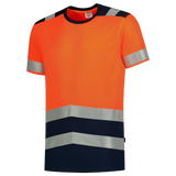 Tricorp T-shirt High Vis Bicolor 103006 Chocolate T-shirts FluororangeInk / XS,FluororangeInk / S,FluororangeInk / M,FluororangeInk / L,FluororangeInk / XL,FluororangeInk / 2XL,FluororangeInk / 3XL,FluororangeInk / 4XL