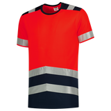 Tricorp T-shirt High Vis Bicolor 103006 Red T-shirts FluorredInk / XS,FluorredInk / S,FluorredInk / M,FluorredInk / L,FluorredInk / XL,FluorredInk / 2XL,FluorredInk / 3XL,FluorredInk / 4XL