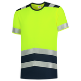 Tricorp T-shirt High Vis Bicolor 103006 Green Yellow T-shirts FluoryellowInk / XS,FluoryellowInk / S,FluoryellowInk / M,FluoryellowInk / L,FluoryellowInk / XL,FluoryellowInk / 2XL,FluoryellowInk / 3XL,FluoryellowInk / 4XL