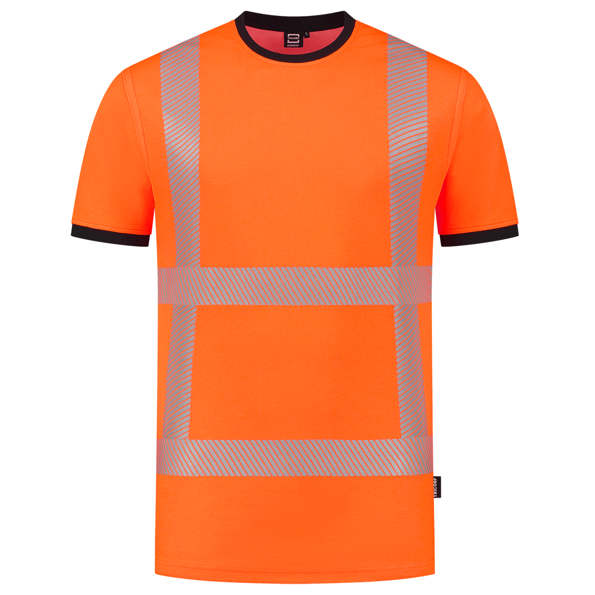 Tricorp T-shirt RWS Revisible 103701 Tomato T-shirts Fluororange / S,Fluororange / M,Fluororange / L,Fluororange / XL,Fluororange / 2XL,Fluororange / 3XL,Fluororange / 4XL