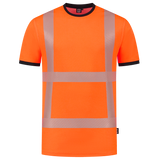 Tricorp T-shirt RWS Revisible 103701 Tomato T-shirts Fluororange / S,Fluororange / M,Fluororange / L,Fluororange / XL,Fluororange / 2XL,Fluororange / 3XL,Fluororange / 4XL