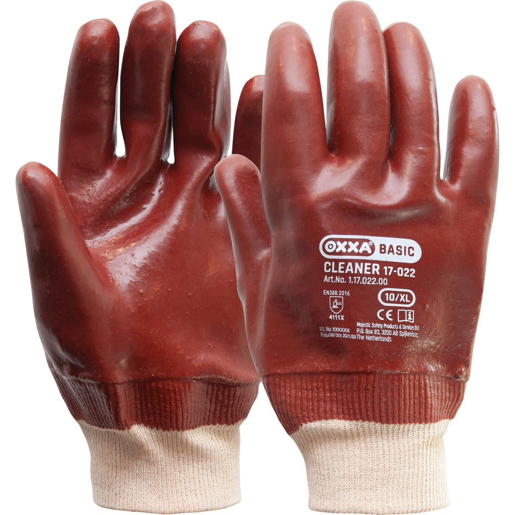 OXXA Basic OXXA® Cleaner 17-022 handschoen Sienna Handschoen rood / 10/XL